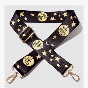 Black and Gold Replacement Bag Strap